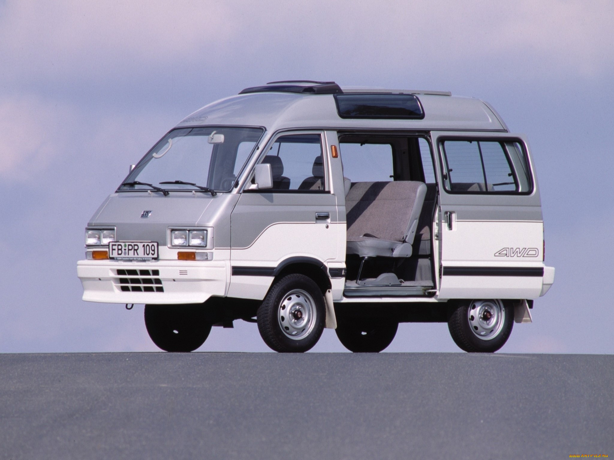 subaru, libero, 